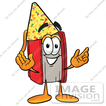 Birthday Party Hat Cartoon. a Birthday Party Hat by