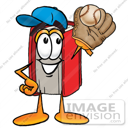 baseball glove clipart. #22610 Clip Art Graphic of a