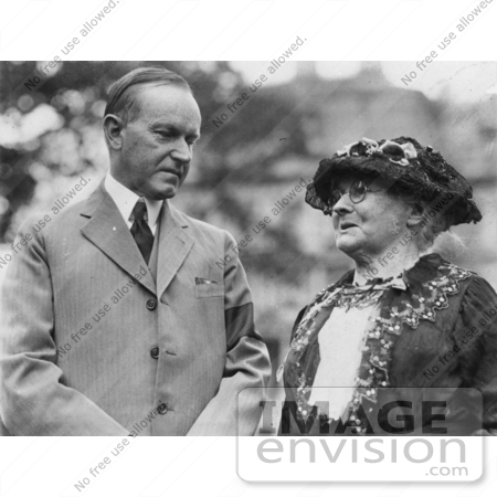 #2267 President Coolidge and Mother Jones by JVPD