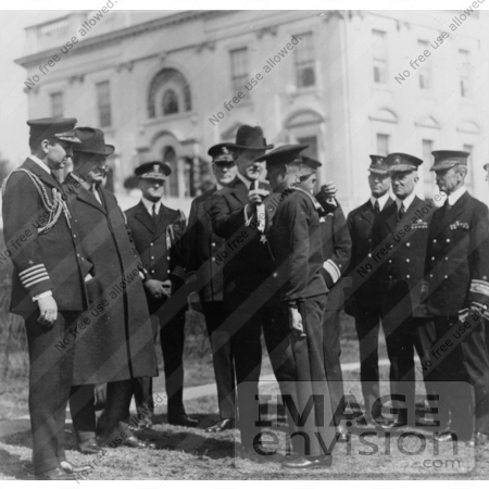 #2294 President Calvin Coolidge Placing the Congressional Medal of Honor by JVPD
