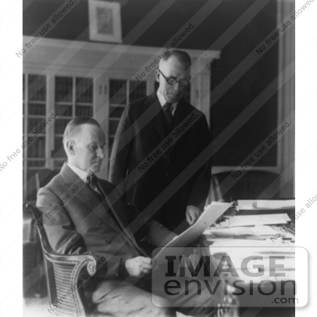 #2310 Israel Moore Foster With Calvin Coolidge by JVPD