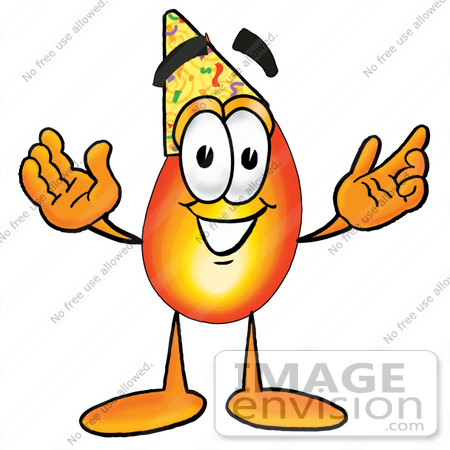 party hat gif. 50th birthday party clip art.