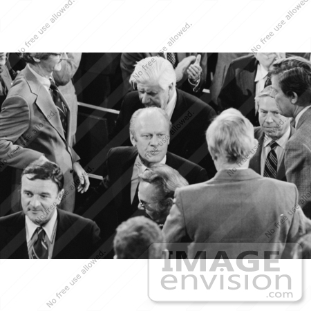 #2463 Gerald Ford Surrounded by Members of the 94th Congress by JVPD