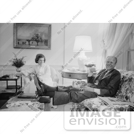 #2465 President Gerald Ford and First Lady Betty Ford by JVPD