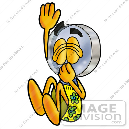 glasses of water cartoon. Magnifying Glass Cartoon