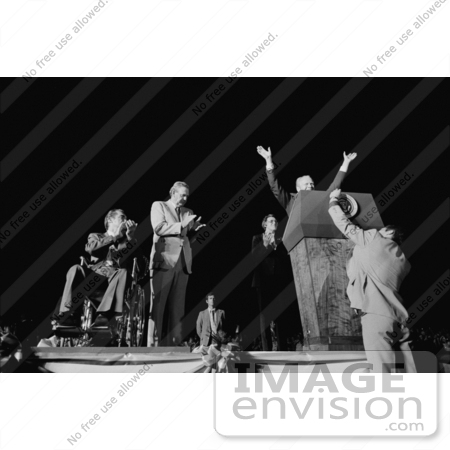 #2497 Gerald Ford on Stage with George Wallace by JVPD