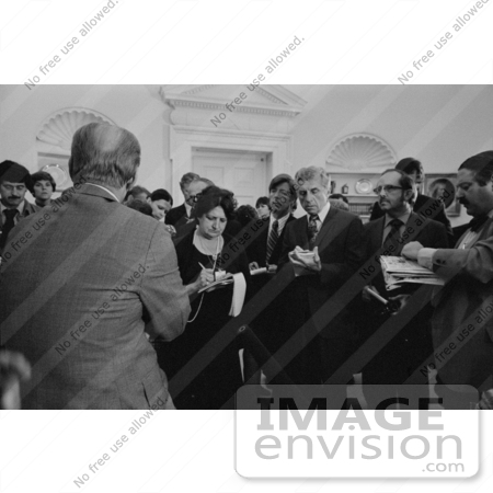 #2545 Gerald Ford Talking With Reporters by JVPD