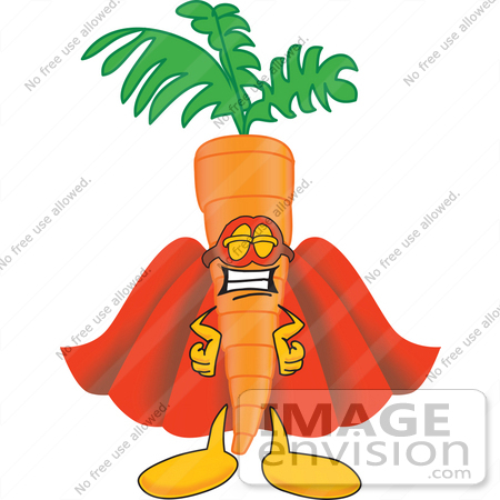 Carrot Clip Art. #27587 Clip Art Graphic of an