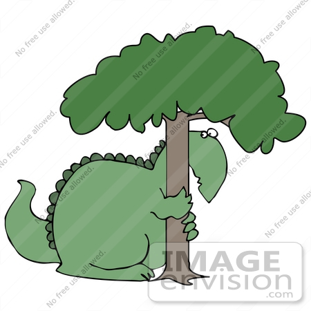 tree clip art images. #27933 Clip Art Graphic of a
