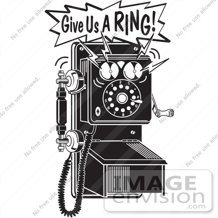ringing clip art phone