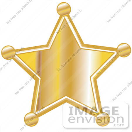 gold star clipart. Clip Art of a Golden Star