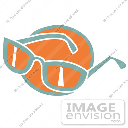 clipart sunglasses. Cartoon Clip Art of a Pair