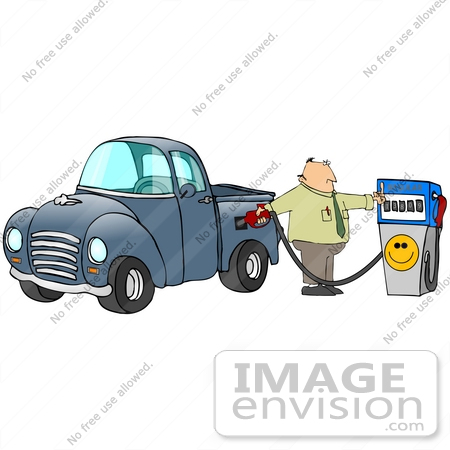 gas pump clip art. #29776 Clip Art Graphic of a