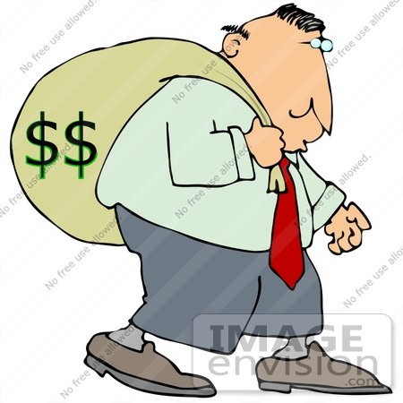 money clipart pictures. #29906 Clip Art Graphic of a