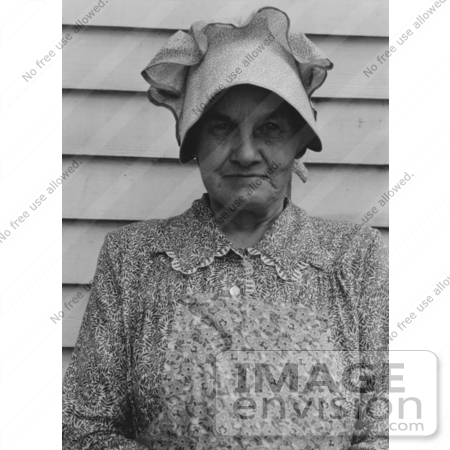 #3153 Woman Wearing a Bonnet by JVPD