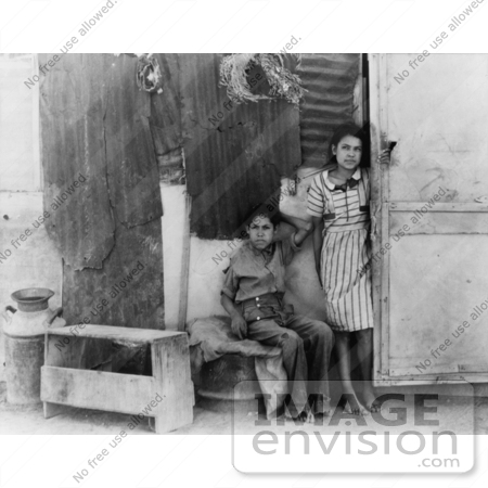 #3178 Children of Mexican Cotton Laborers by JVPD
