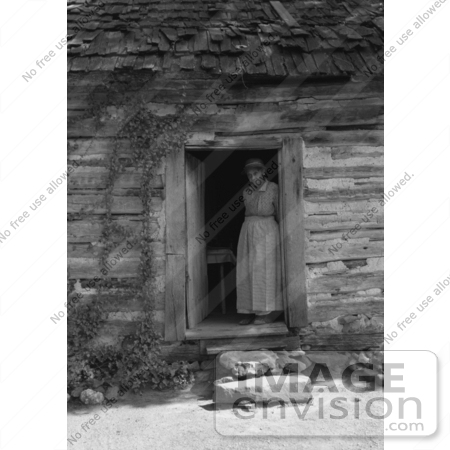 #3235 Caroline Atwater Standing in Doorway by JVPD