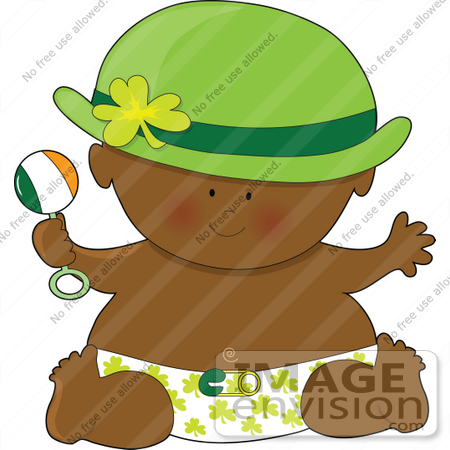 St Patrick's Day Baby by