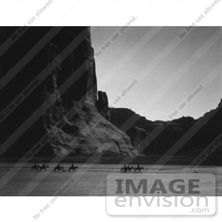 #4838 Riding Through Canyon de Chelly by JVPD