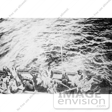 #5222 Titanic Survivors on Boats by JVPD