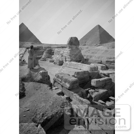 #6484 Sphinx and Pyramids at Giza by JVPD