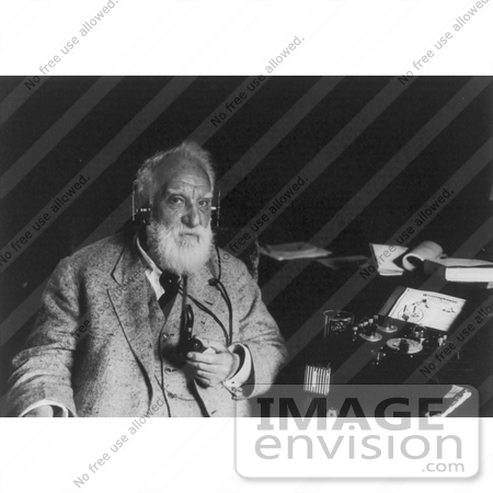  6653 Alexander Graham Bell With Radiophone by JVPD
