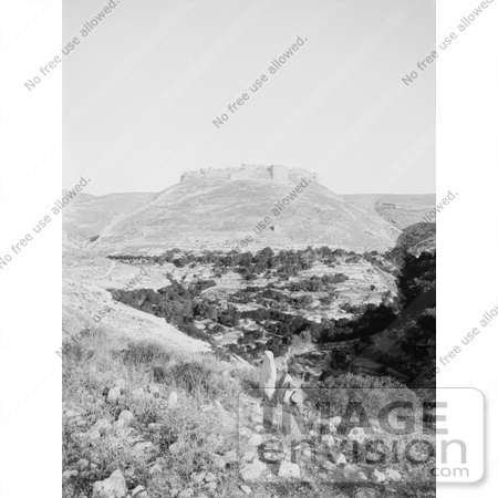 #7519 Stock Picture of a View of Petra, Jordan by JVPD