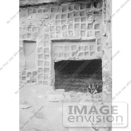 #7521 Stock Picture of The Columbarium at Petra by JVPD