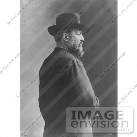 #7541 Photo of the Profile of President James A. Garfield by JVPD