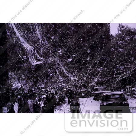 #7676 Picture of a Ticker Tape Parade for Richard Nixon by JVPD