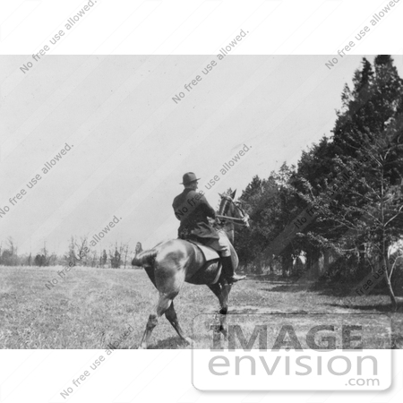 #7921 Picture of Theodore Roosevelt on a Horse by JVPD