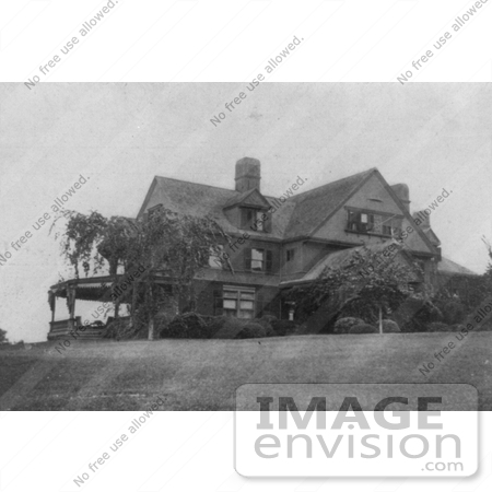 #7952 Picture of a House, Sagamore Hill by JVPD