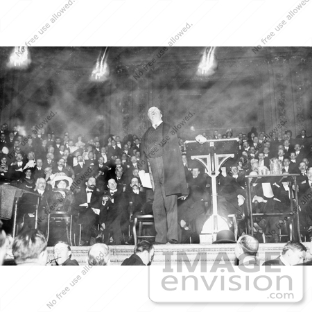 #7955 Picture of Theodore Roosevelt During a Speech by JVPD