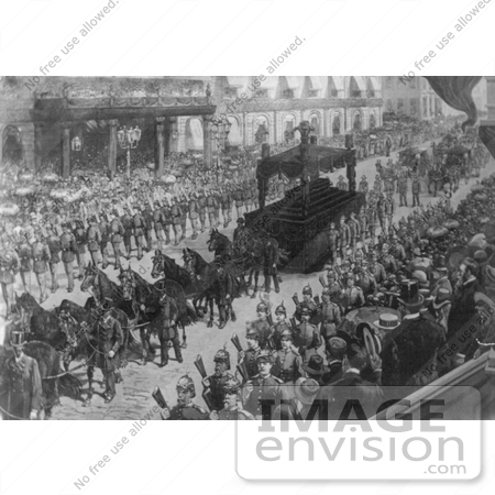 #8116 Picture of Ulysses S Grant Funeral by JVPD