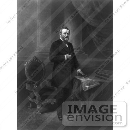 #8136 Picture of Ulysses S. Grant by JVPD