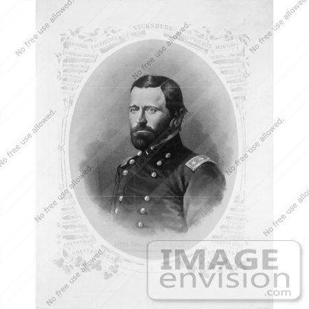 #8141 Picture of Ulysses S Grant by JVPD