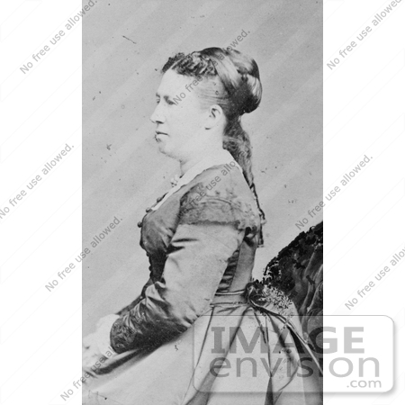 #8146 Picture of First Lady Julia Dent Grant by JVPD