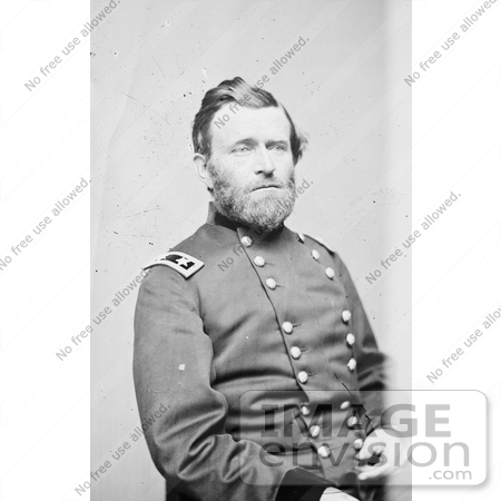 #8172 Picture of Maj Gen Ulysses S Grant by JVPD