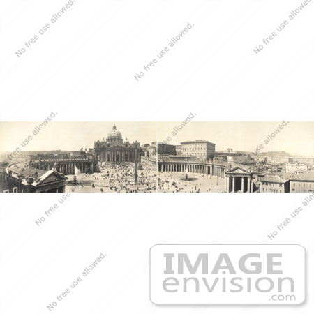 #8413 Picture of Piazza San Pietro by JVPD