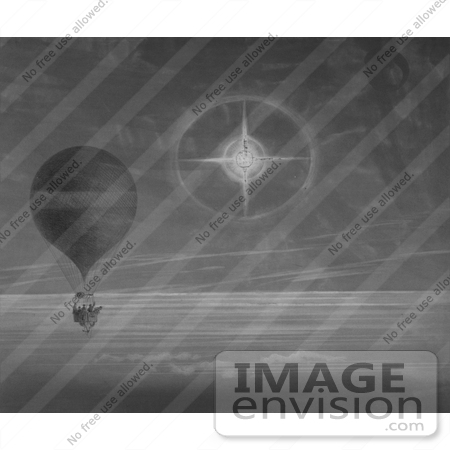 #8474 Picture of the Zenith Balloon in Flight by JVPD