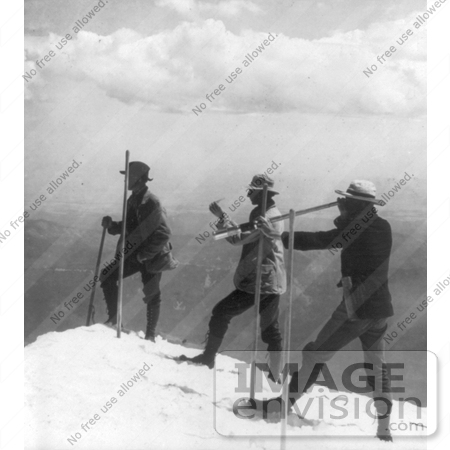 #8723 Picture of Men on Mount Hood by JVPD