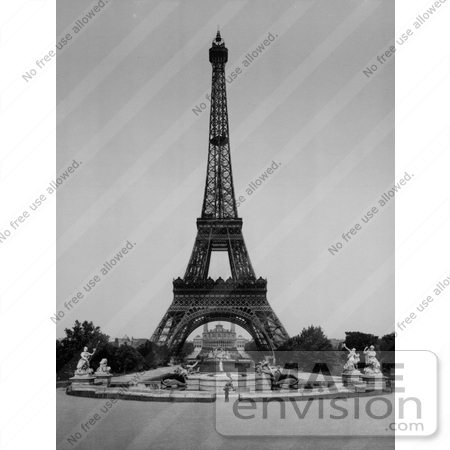  Picture  Eiffel Tower on Picture Of The Eiffel Tower And Trocadero    9662 By Jvpd   Historical