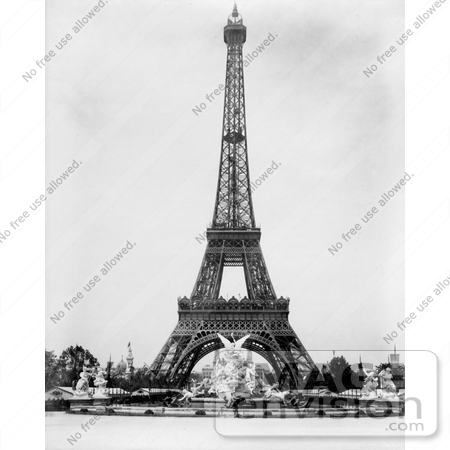  Picture  Eiffel Tower on Picture Of The Eiffel Tower And Fountain Coutan    9693 By Jvpd
