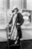 #10676 Picture of Ethel Barrymore Standing on Ship Steps by JVPD