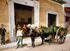 #18586 Photo of a Man Leading a Mule That is Pulling a Cart in Havana, Cuba by JVPD