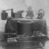 #5528 First Locomotive, Sewing Machine, Telegraph Instrument by JVPD