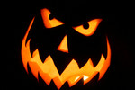 Free Picture of Carved Halloween Pumpkin