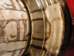 Free Picture of Cork in a Wine Bottle Closeup