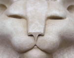 Free Picture of Cat Face Sculpture
