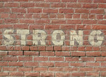 Free Picture of Strong Brick Wall